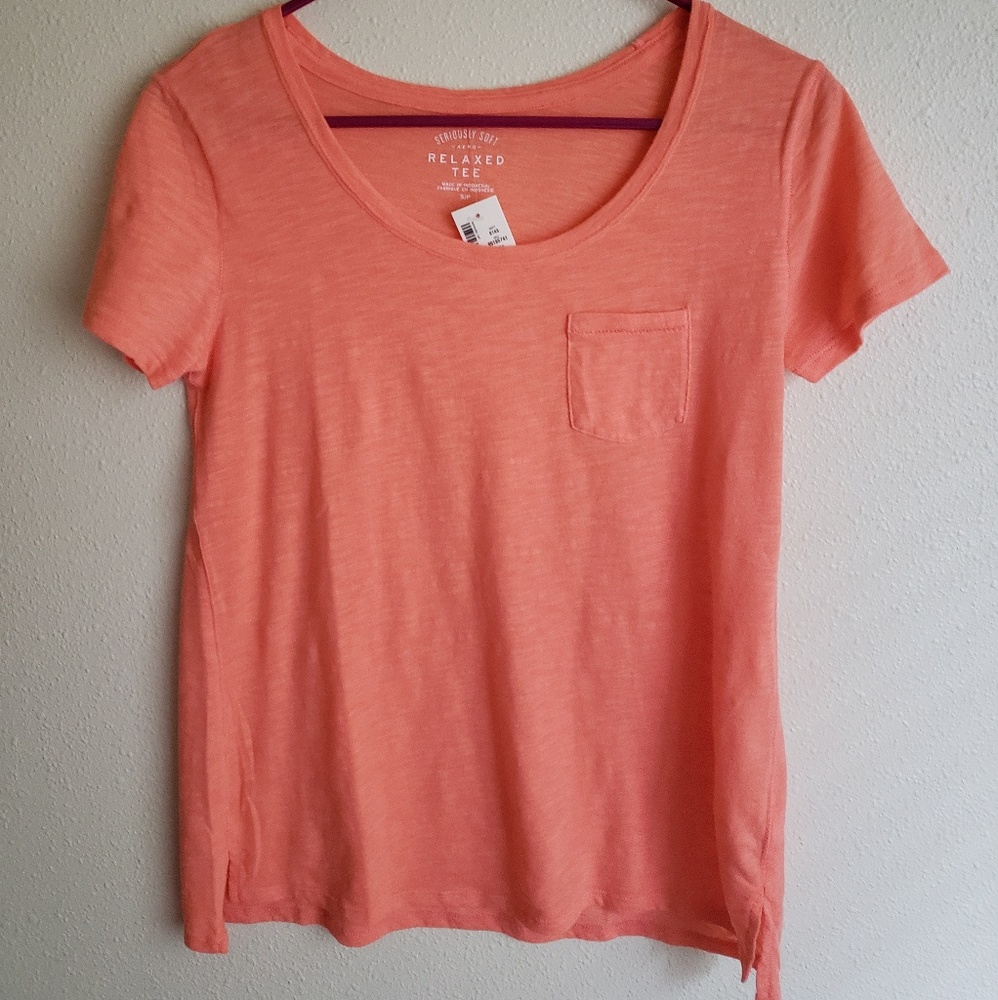 NWT Aeropostale Seriously Soft Relaxed Tee - Picture 2 of 5